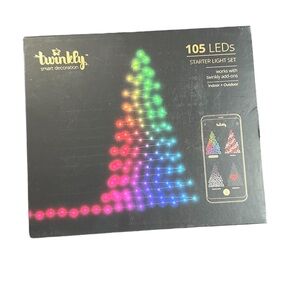 Twinkly Smart Decoration 105 LEDs Starter Light Set Indoor and Outdoor